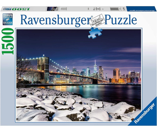 Puzzle Invierno En Nueva York 1500pcs - Ravensburger