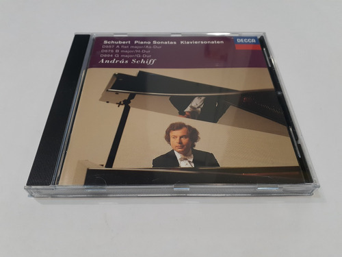 Schubert Piano Sonatas 3, András Schiff - Cd Nuevo Aleman 