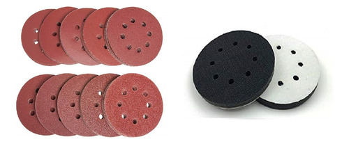50 Pz Disco Lija Perfor 5 Interface 120,180,240,320,400