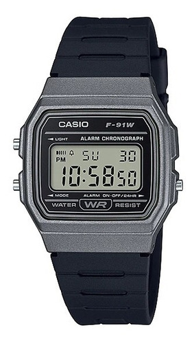 Relógio Casio Digital F-91wm-1bdf