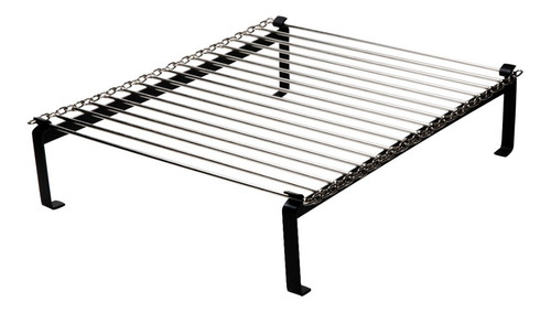 Imagen 4 de 10 de Parrilla Enrollable Plegable Portatil Broksol Camping Asado