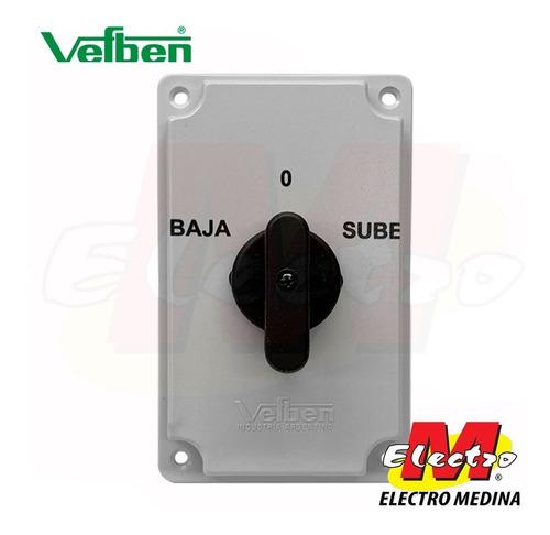 Llave Interruptor Elevador Cortina 16a Vefben Electro Medina