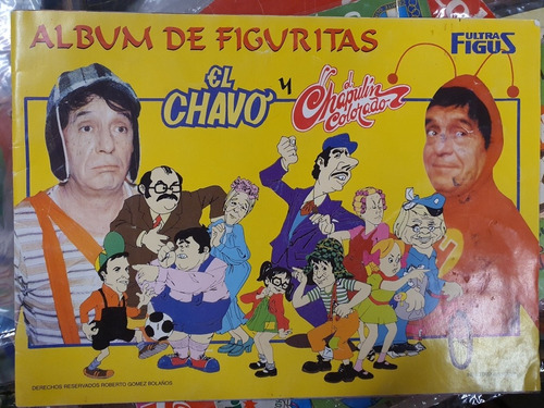 Album De Figuritas El Chavo Y El Chapulin-nunca Usado
