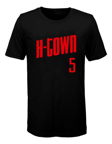 Remera Algodon - Basket (060) Houston Rockets #5 Vanvleet
