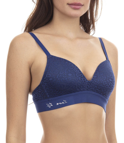 Bralette Copa B De Encaje Sin Arco