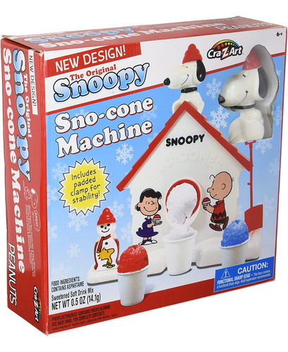 Snoopy, Maquina De Conos De Raspado