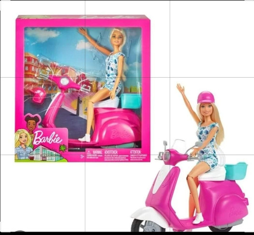 Barbie Paseo En Moto