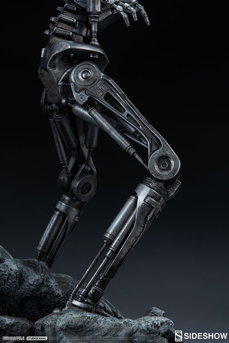 Terminator T-800 Endoskeleton Estatua Sideshow