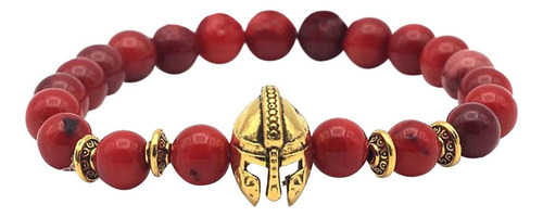 Pulseras Mayas Gladiator Charm Pulsera Elástica De Piedra De