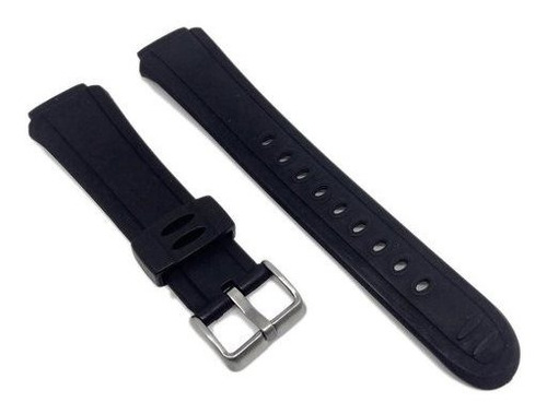 Imagen 1 de 4 de Malla Silicona Correa Smartwatch 20mm - Color Negro