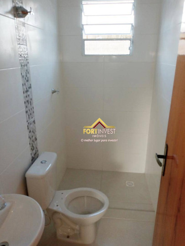 Casa Com 2 Dormitórios À Venda, 49 M² Por R$ 175.000,00 - Jardim Melvi - Praia Grande/sp - Ca0498