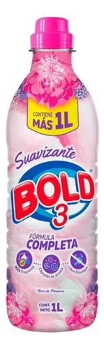6 Pza Suavizante De Telas Bold 3 Flores De Primavera De 1 L