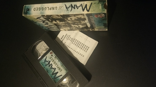 Vhs Mtv Unplugged De Maná. P 1999 Warner Music.