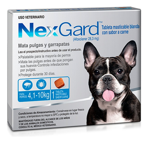 Nexgard 4.1 A  10 Kg