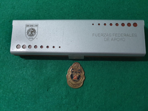 Placa Insignia Policia Federal Gendarmeria Y Pluma Pfp Apoyo