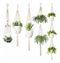 Comprar Porta Maceta De Macramé Para Plantas Colgantes, Macetero