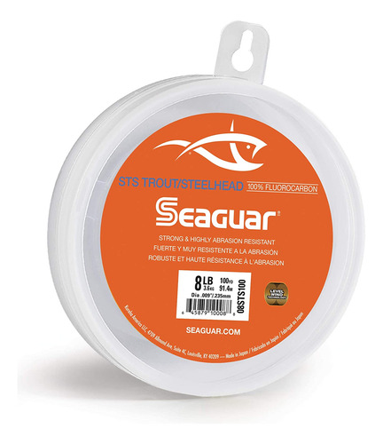 Línea De Pesca Seaguar Sts Trout /steelhead Fluorocarbon
