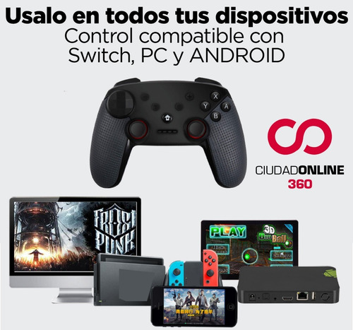 Imagen 3 de 10 de Joystick Para Celular Compatible Con Android Bluetooth Usb