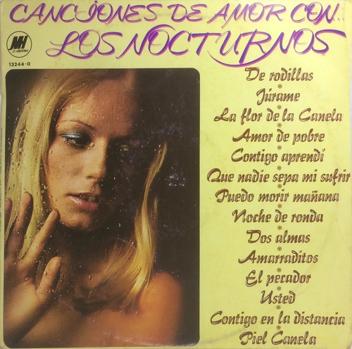 Canciones De Amor Con Los Nocturnos Lp De 1981 Okm Impecable (Usado)