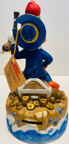 Walter Lantz Woody Woodpecker Pica Pau Porcelana Music 1984 (Usado)