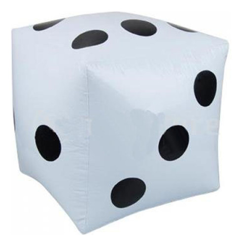 Un Dado Inflable Grande De 28 Cm, Juguete Gigante Party 2551