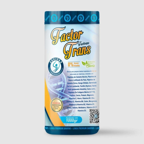 Factor Trans Por 1000gr - g a $55