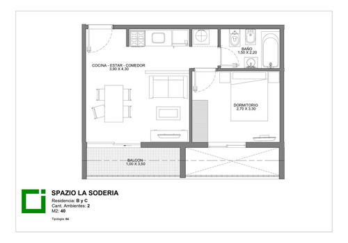 Departamento 3 Ambientes En Venta Santos Lugares