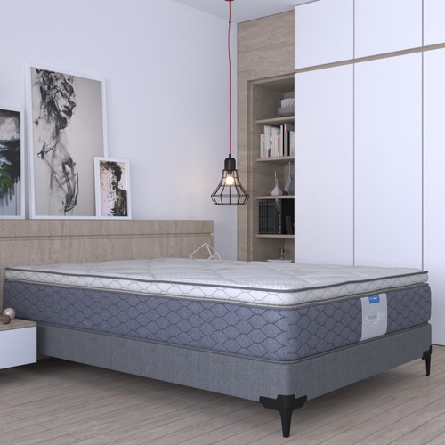 Colchón Matrimonial Restonic Foam Lumbar Confort Ultra