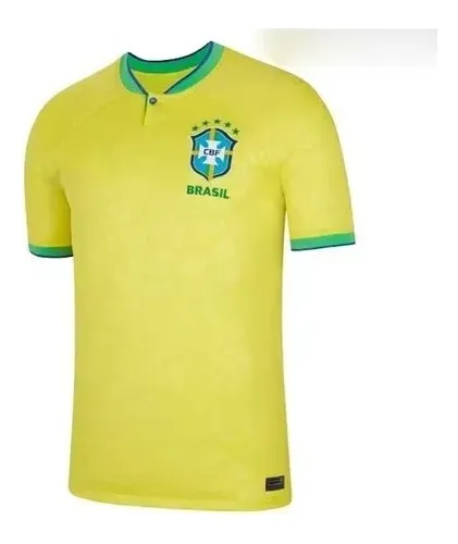 Camiseta Seleccion Brasil Negra