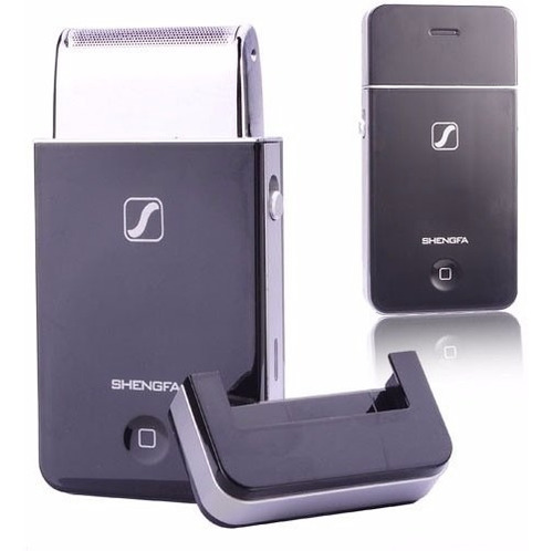 Afeitadora Rasuradora Barba Recargable Diseño Tipo Iphon