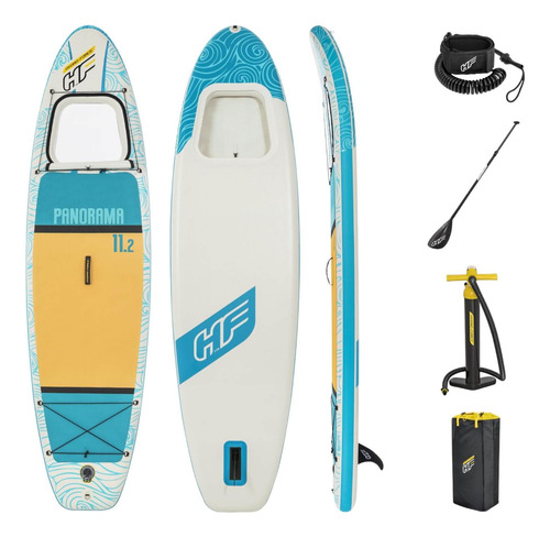 Stand Up Paddle Inflable Set Con Ventana 340x89x15cm Bestway