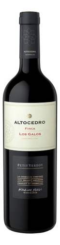 Vino Altocedro Finca Los Galos Petit Verdot 2018