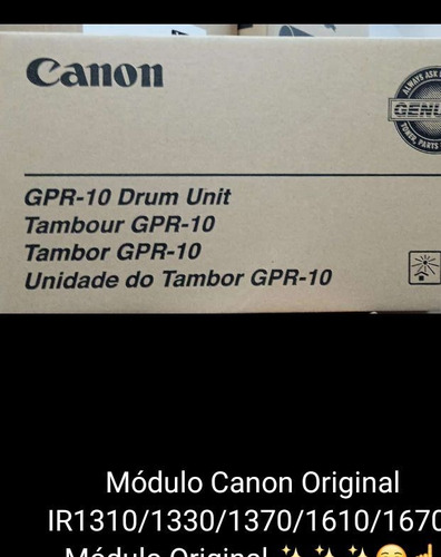 Drum Canon Gpr10 Originales 100% Garantizados Nuevos Sellado