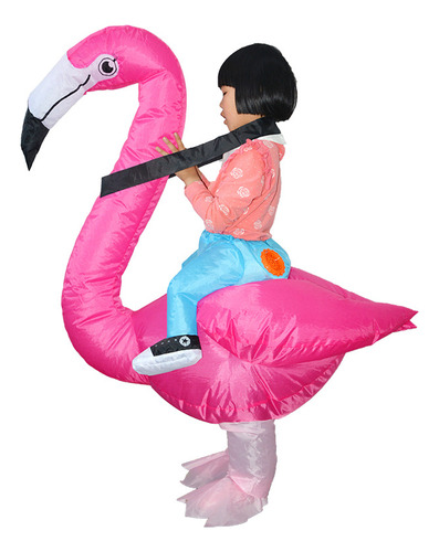 Paródia Inflável Da Festa Do Traje Do Flamingo Do Natal De