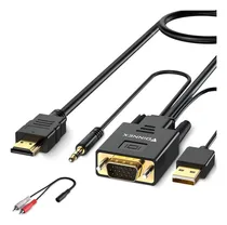 Comprar Foinnex Cable Vga A Hdmi De 10 Pies\u002F9.8 Ft, 1080p Vga A Hdmi