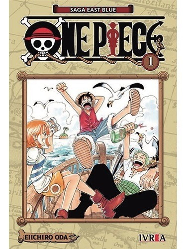 Manga One Piece Tomo 1 Ivrea Argentina