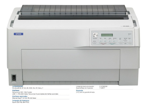 Impresora Epson Dfx-9000