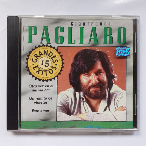 Cd Original - Gian Franco Pagliaro (15 Grandes Exitos)