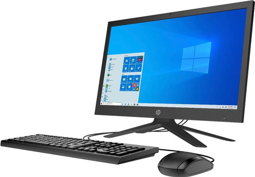 Imagen 1 de 6 de Pc Aio Hp 200 G8 Intel Celeron J4025 4gb 1tb 21p Fhd Freedos