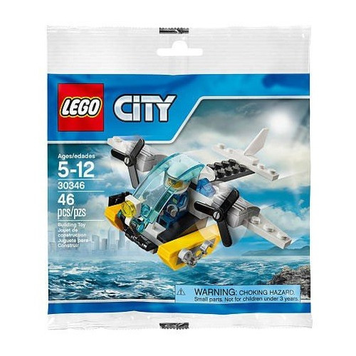 Helicóptero Lego City Prison Island (en Bolsa)