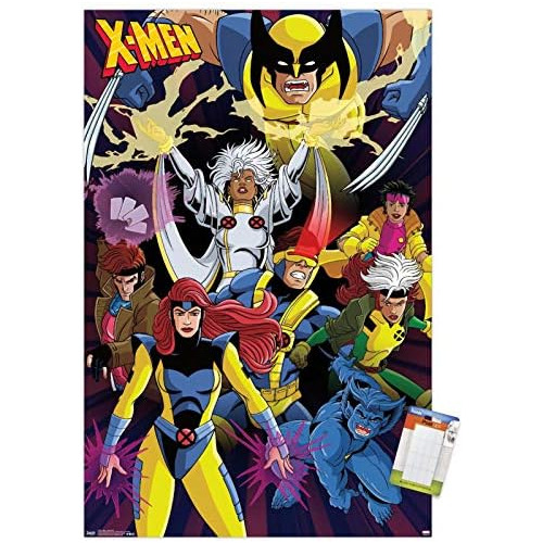 Marvel Comics X-men Increíble Póster De Pared, 22.375...