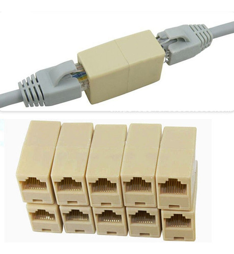 Ensamblador De Cables Lan De Doble Cabezal Recto Ethernet De