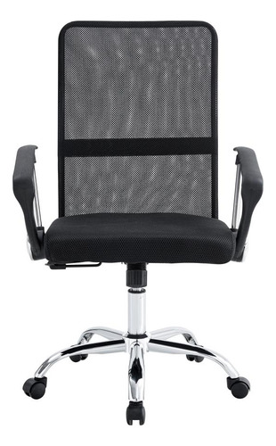 Asiento De Oficina Negro Malla Rio