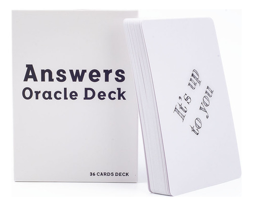 Cards Answers Oracle Deck 36 Cartas Mensajes Palabras Clave