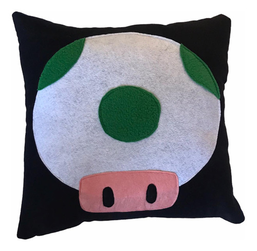 Almohadon De Honguito De Mario Bros Personalizados