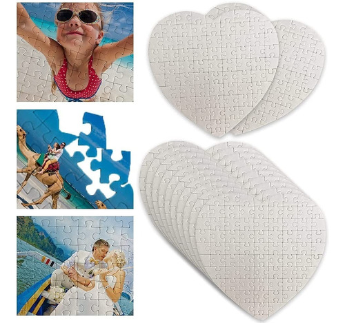 Rompecabezas Puzzle Para Sublimar Sublimacion A4 40 Piezas
