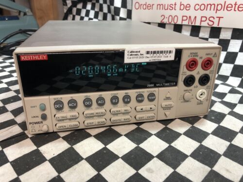 Keithley Instruments 2000, Digital Multimeter, Calibrate Ggj