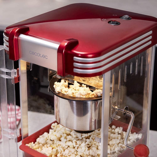 Popera- Máquina De Hacer Pop, Modelo Retro- Cecotec