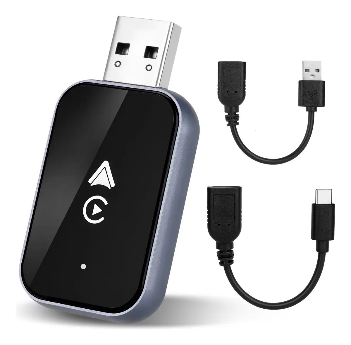 Adaptador CarPlay e Android Auto Sem Fio Gllai para USB-C