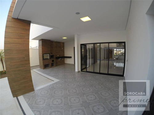 Imagem 20 de 30 de Sobrado Com 4 Dormitórios À Venda, 350 M² Por R$ 2.199.000 - Condomínio Mont Blanc - Sorocaba/sp, Próximo Ao Shopping Iguatemi. - So0005